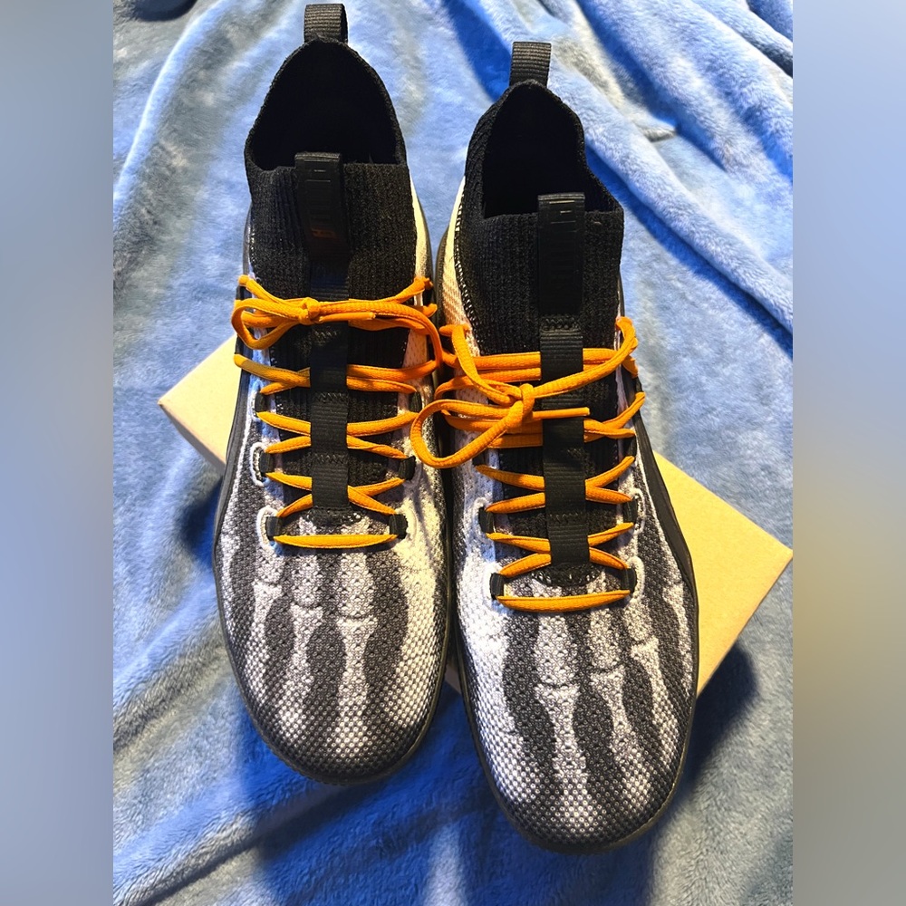 Puma Black and Orange Men's Shoes